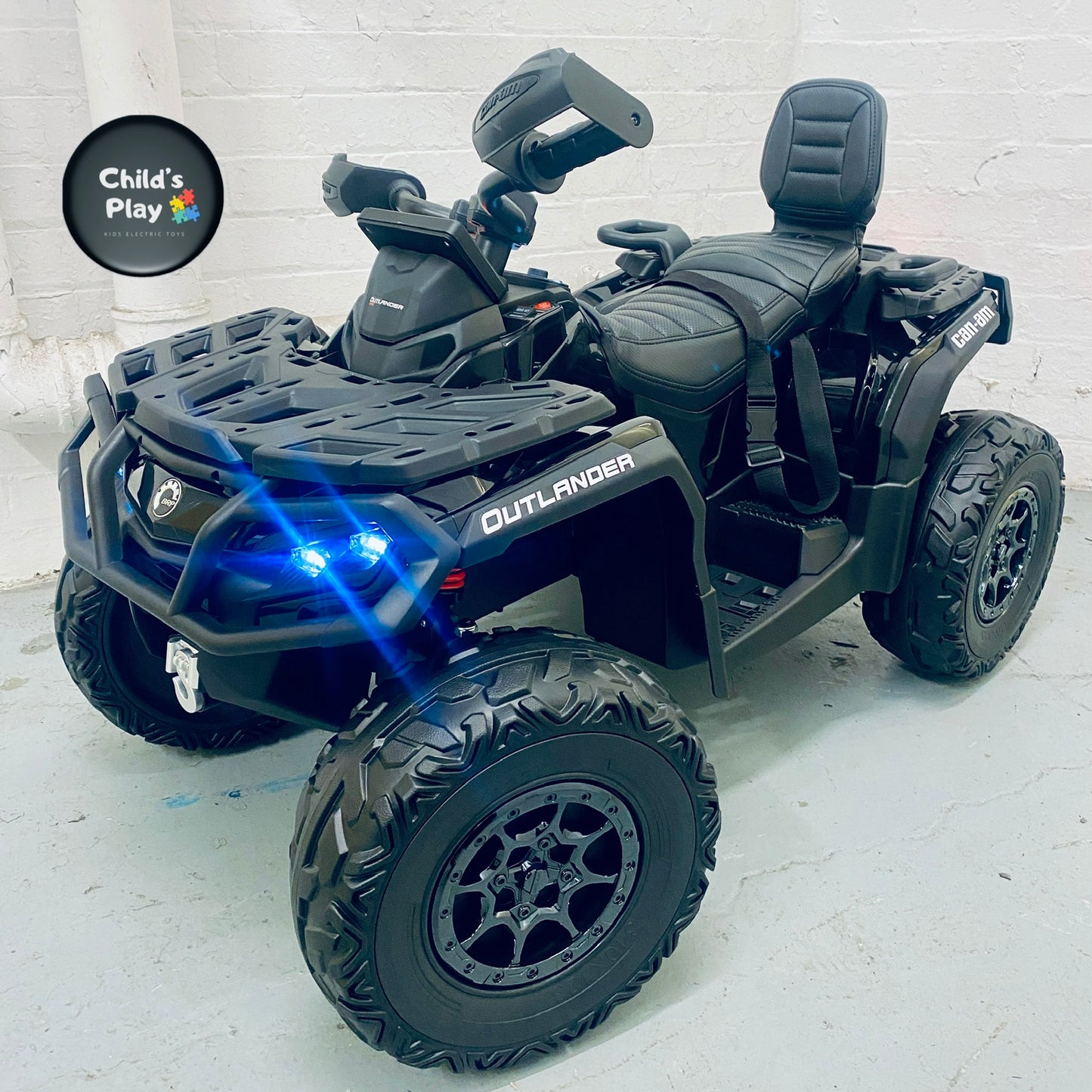 Licensed 24v Can-Am Outlander Quad Bike 2 SEATER!