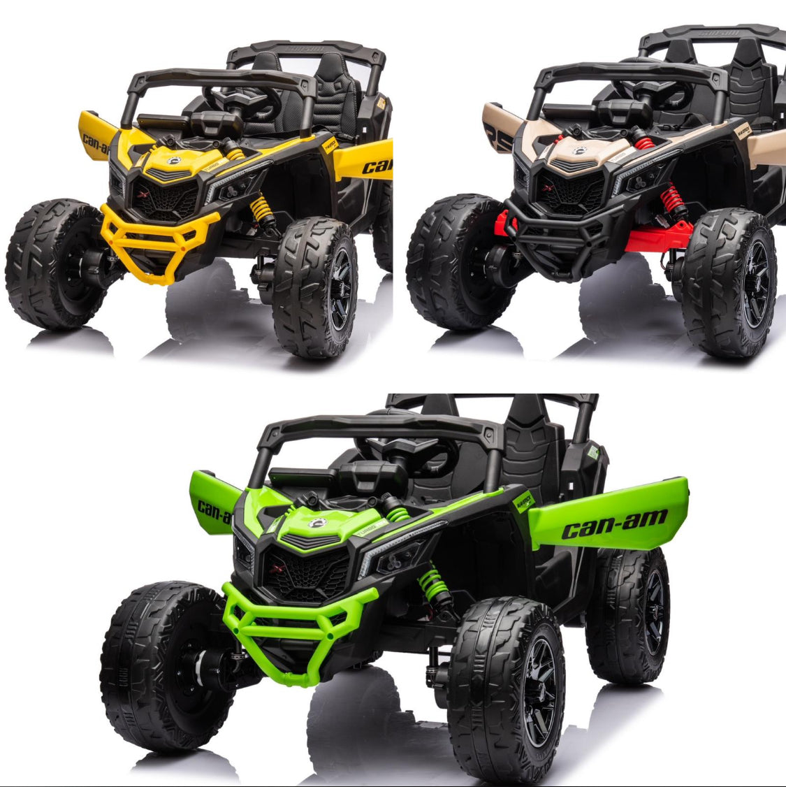 24v Can Am Maverick Kids Ride on UTV Buggy 4 Motors and Remote - Available in x4 Colours