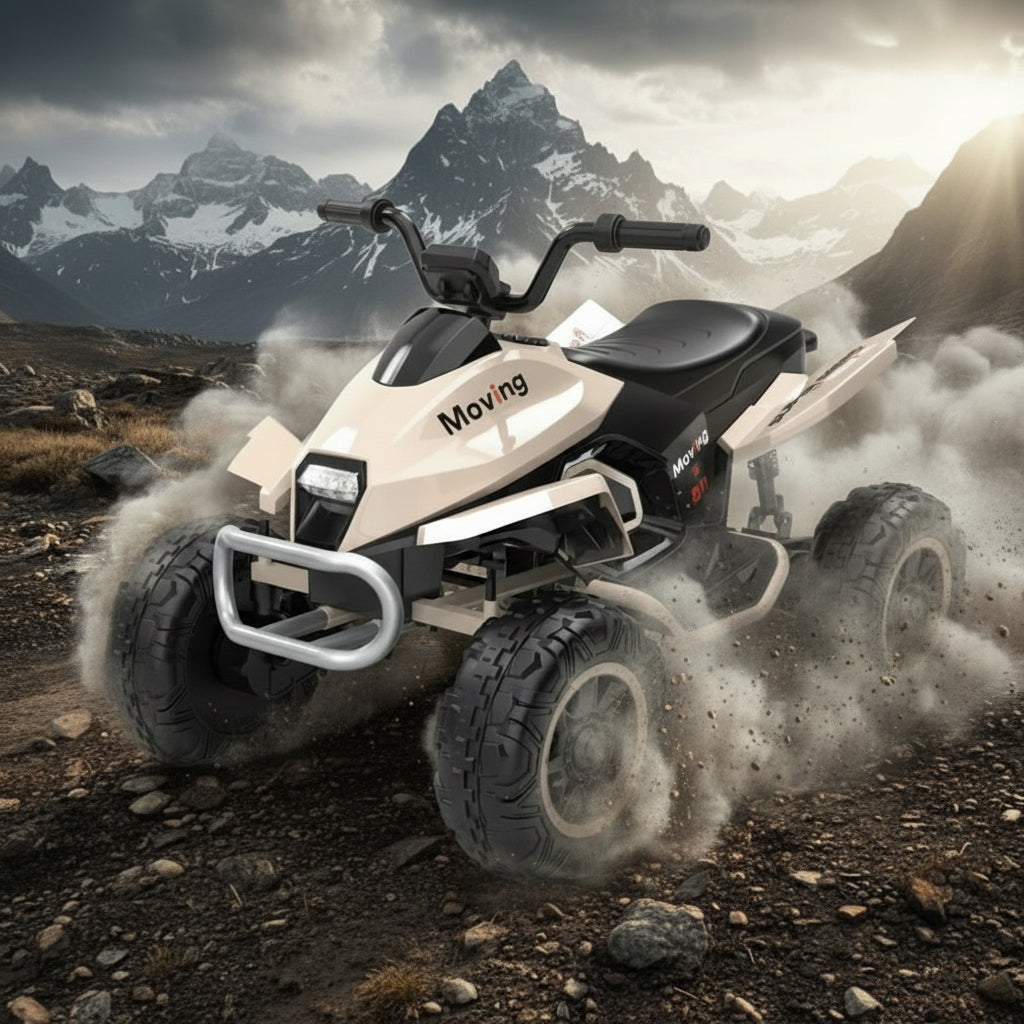 24v Electric Ride on Quad Bike ATV with Hand Throttle EVA Wheels 24V-7AH | XL SIZE |