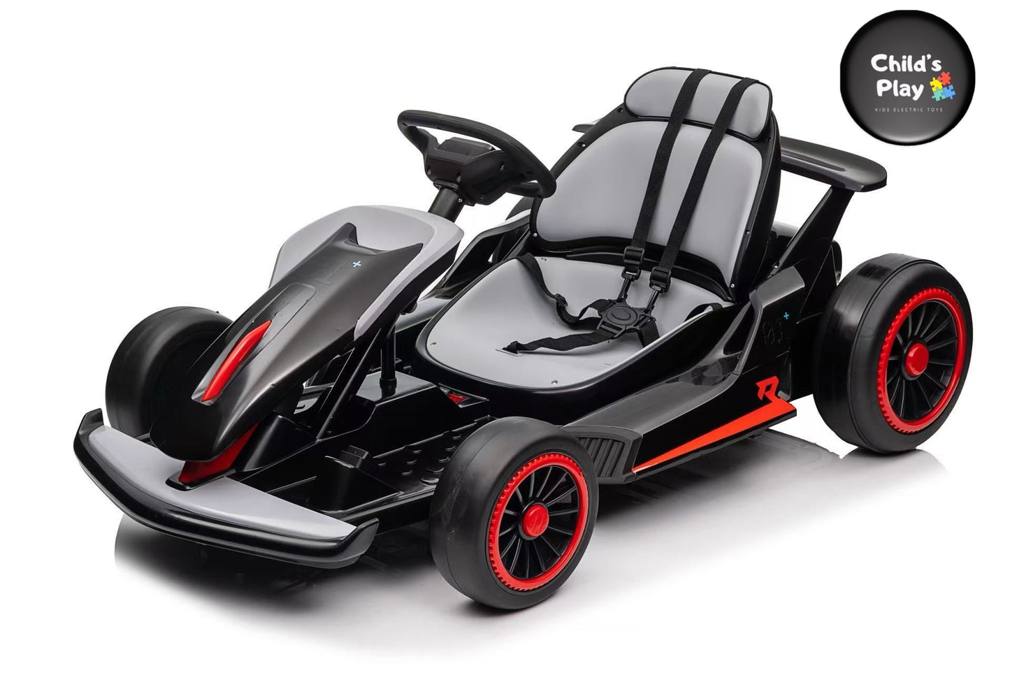 24v Predator DRIFT GO-KART BLACK