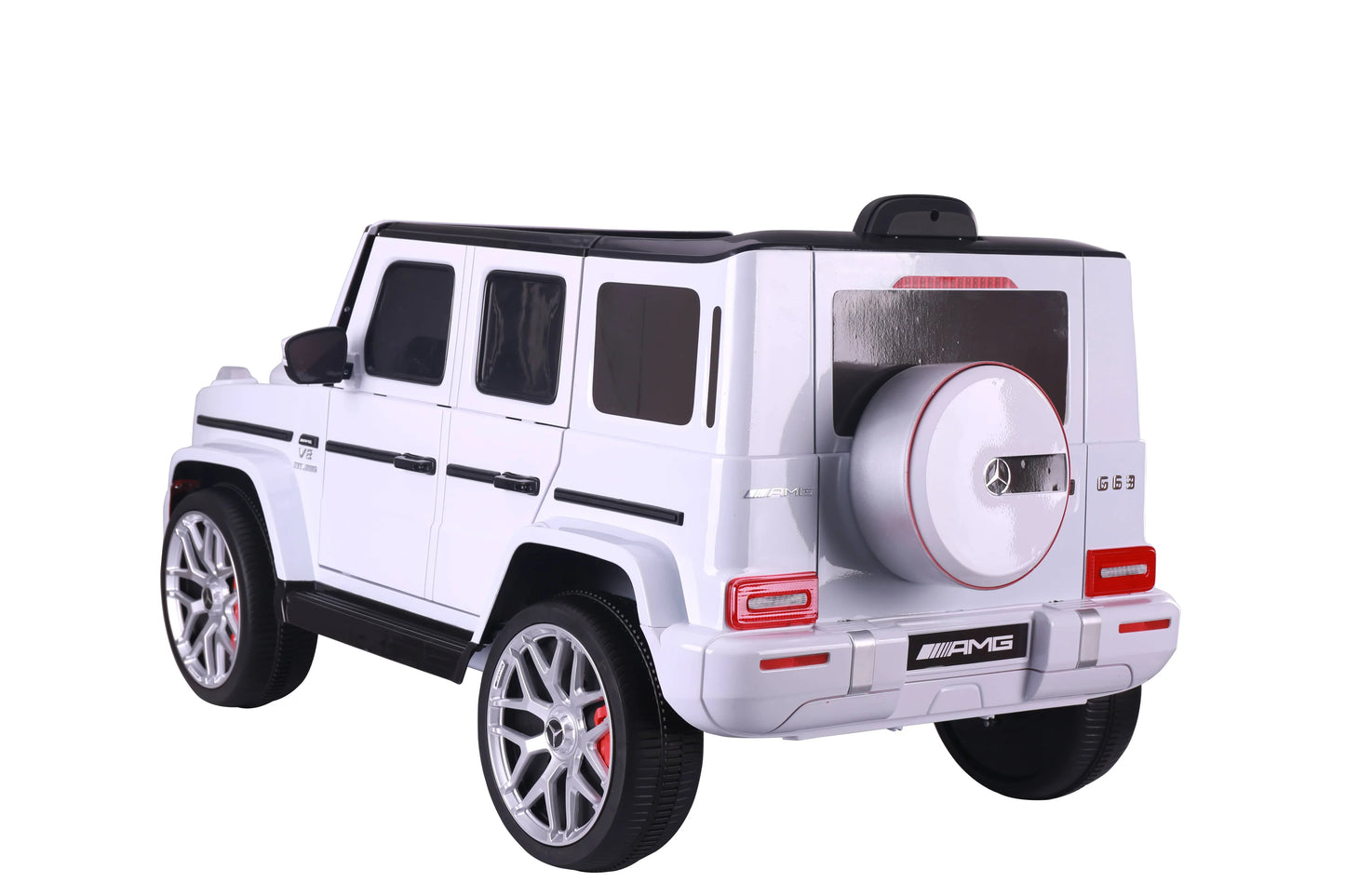 12v Licensed Mercedes G63 Ride on Car SUV with Remote - With High Doors