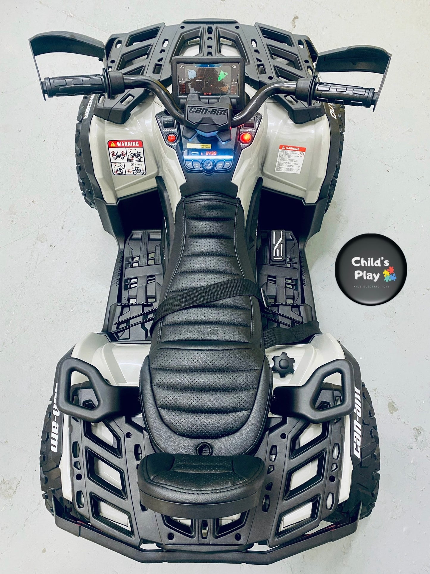 Licensed 24v Can-Am Outlander Quad Bike 2 SEATER!