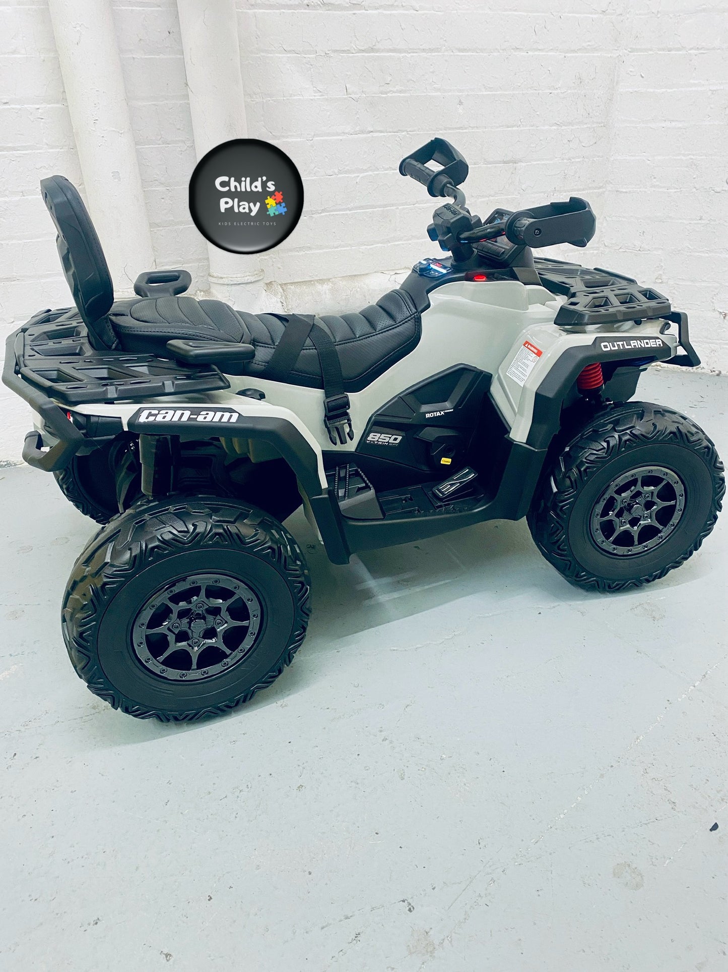 Licensed 24v Can-Am Outlander Quad Bike 2 SEATER!