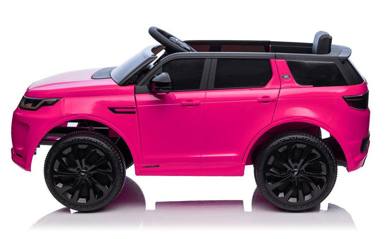 Licensed Range Discovery Sport 12v Kids Ride on Car with Remote -BABY PINK