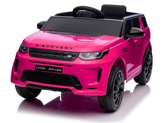 Licensed Range Discovery Sport 12v Kids Ride on Car with Remote -BABY PINK